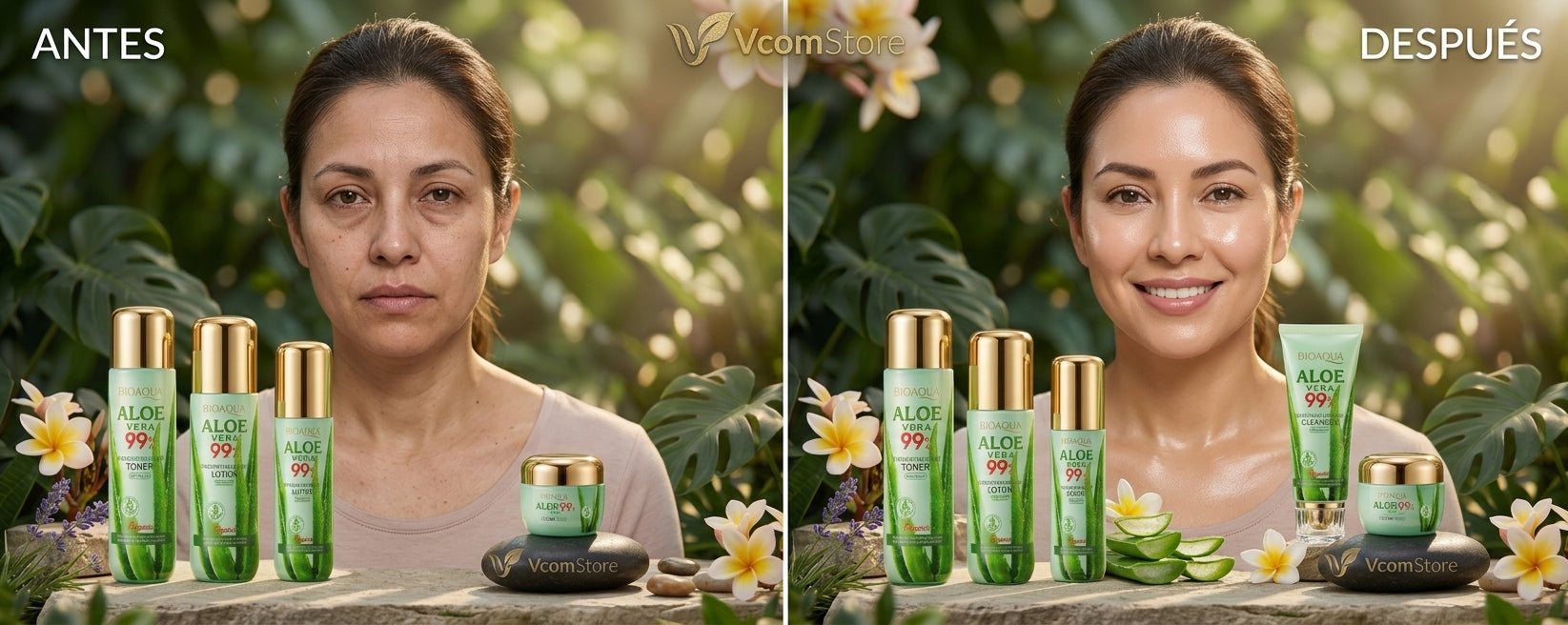 Kit Aloe Vera Caja De Lujo Bioaqua